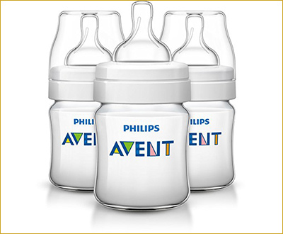 Philips Avent Anti-colic Baby Bottles Clear