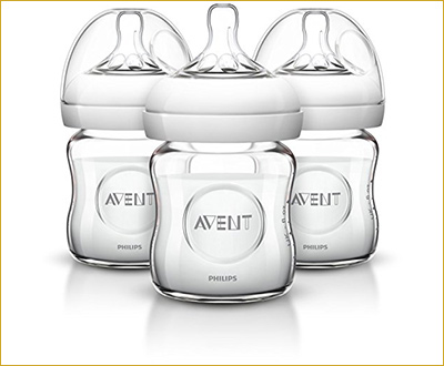 Philips Avent Natural Glass Baby Bottles