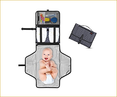 Crystal Baby Smile Portable Changing Pad