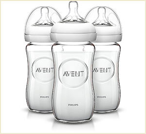 philips avent natural baby glass bottle