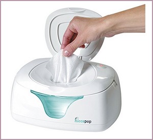 hiccapop Wipe Warmer and Baby Wet Wipes Dispenser 