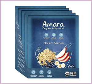 best amara baby food organic baby cereal